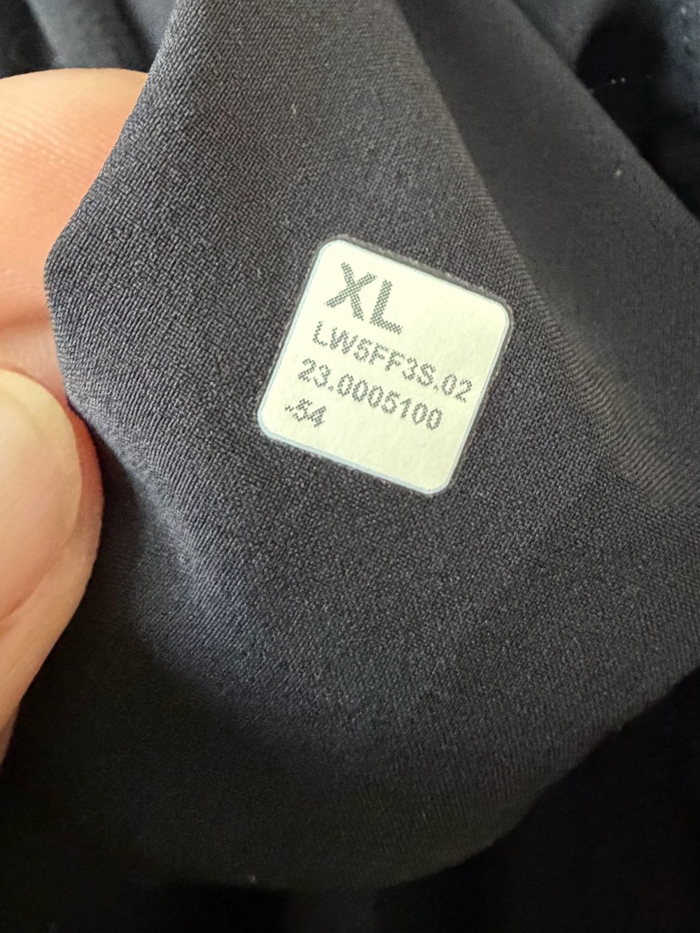 LULULEMON STRETCH WOVEN WIDE LEG HIGH RISE PANT SIZE XL BLACK - Picture 10 of 10